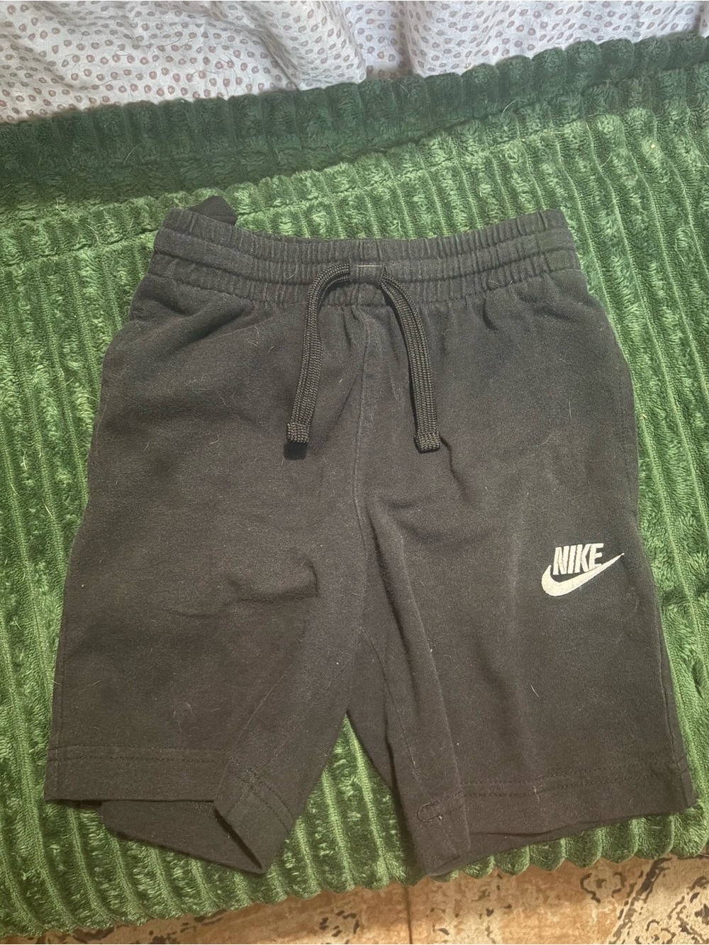 Nike Kids Black Logo Shorts